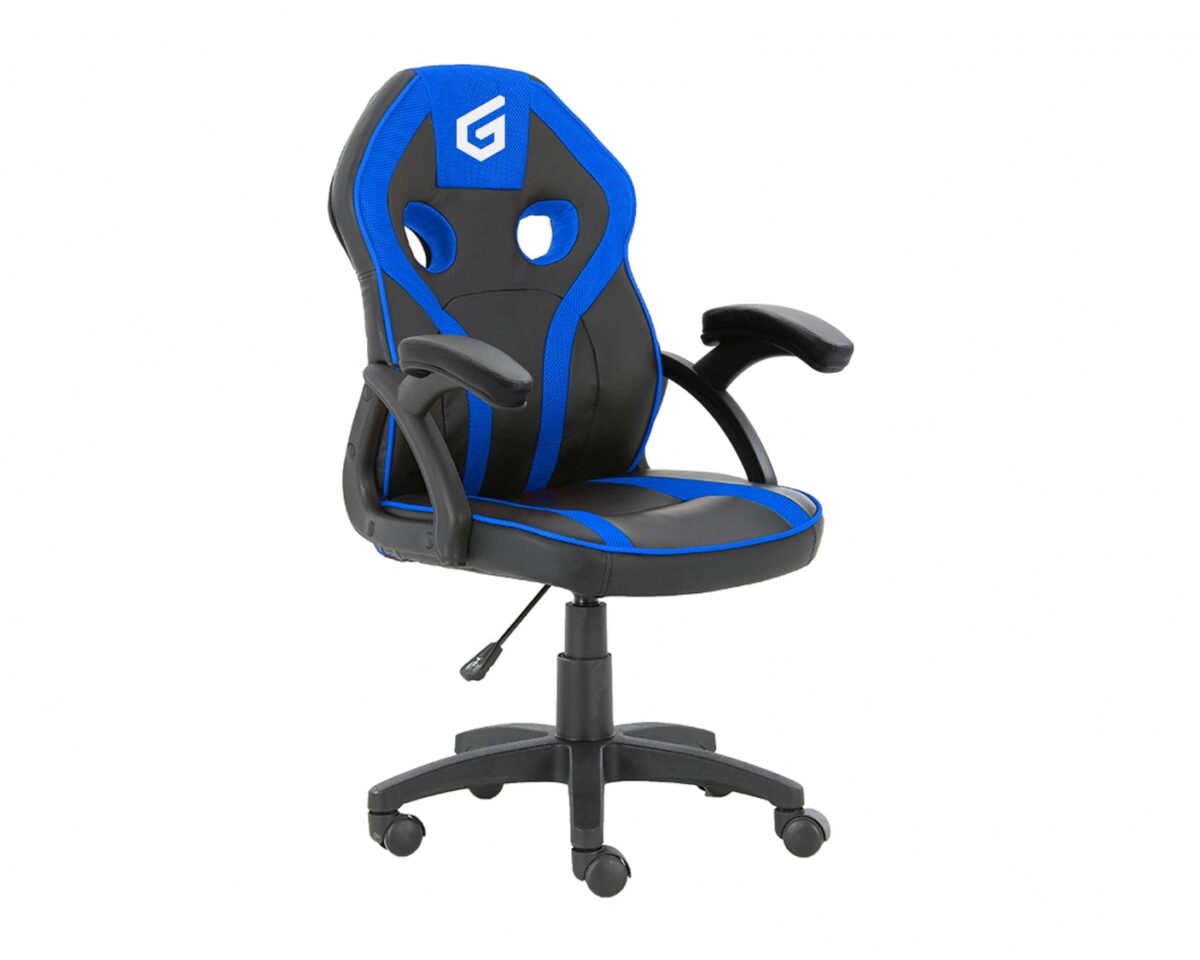 Alternative view of Silla Gaming CONCEPTRONIC Junior Negra/Azul (EYOTA06B)