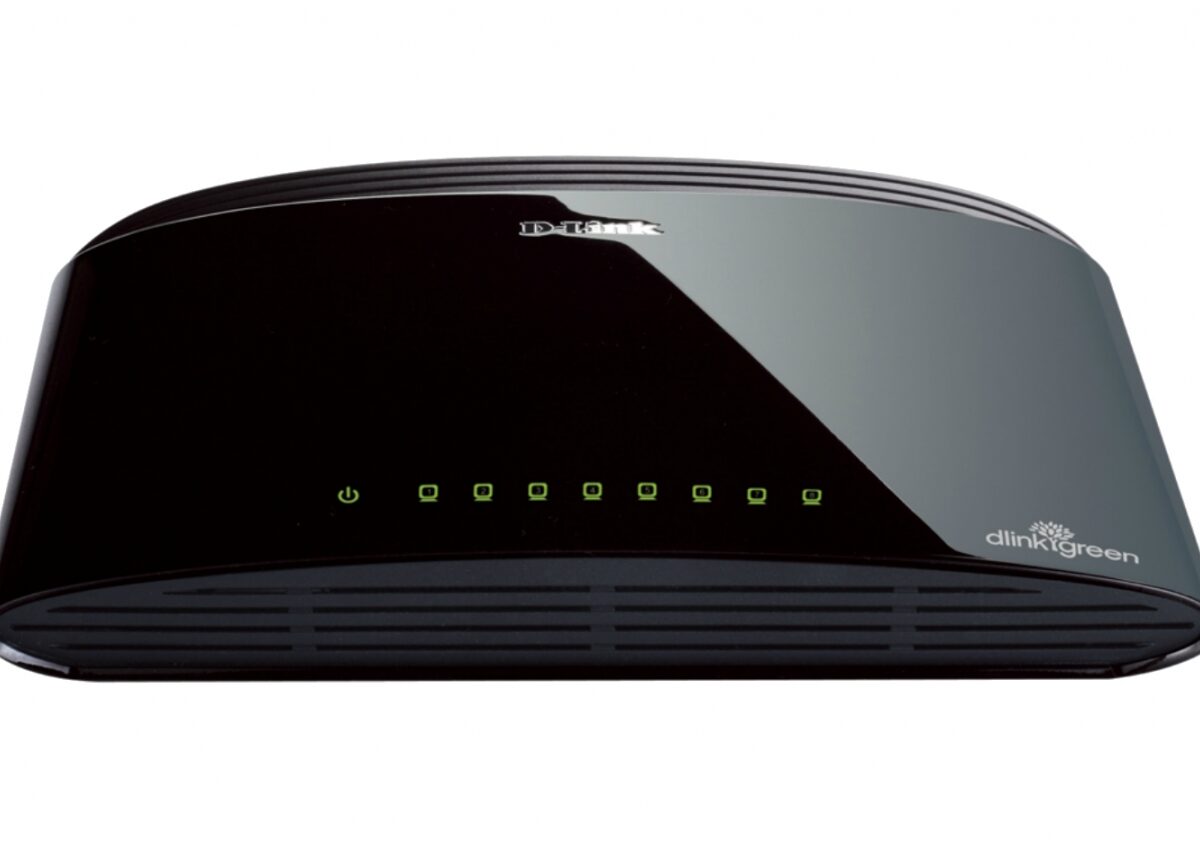Alternative view of Switch D-Link 8xRJ45 10/100 Negro (DES-1008D)