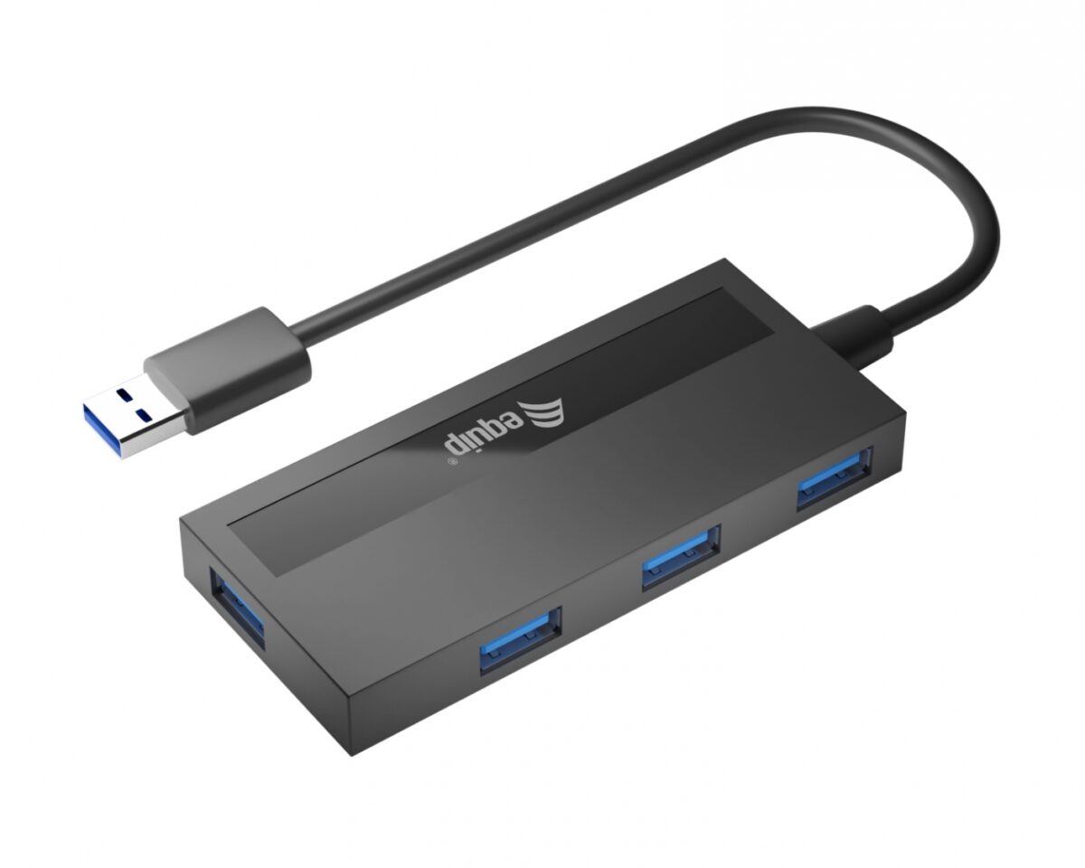 Alternative view of Hub EQUIP Life USB-A a 4xUSB-A Adaptador USB-C (128956)