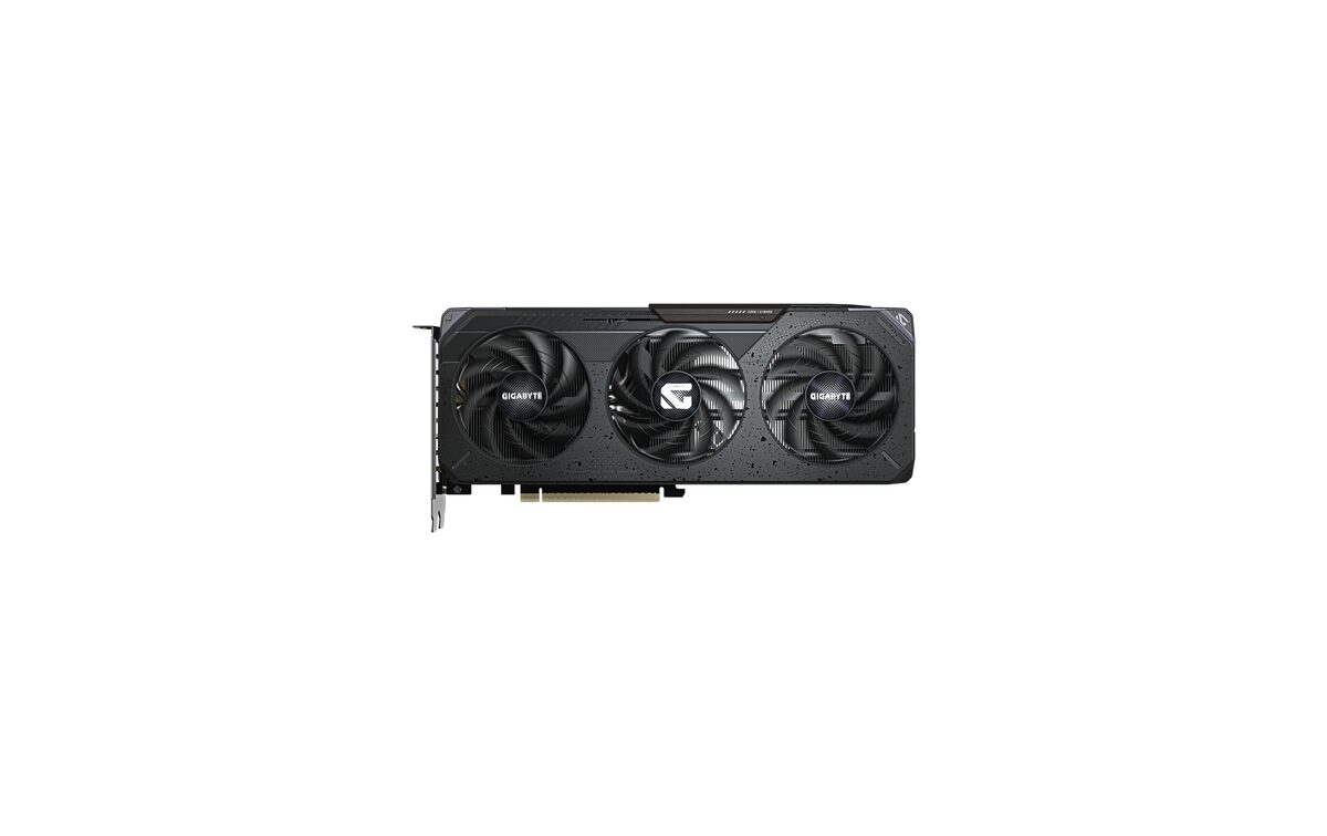 Alternative view of GIGABYTE GeForce RTX 5060 GAMING OC 8G Tarjeta Gráfica - 8GB GDDR7, 128bit, PCI-E 5.0, 2595 MHz Frecuencia del núcleo, 3 x DisplayPort, 1 x HDMI, GV
