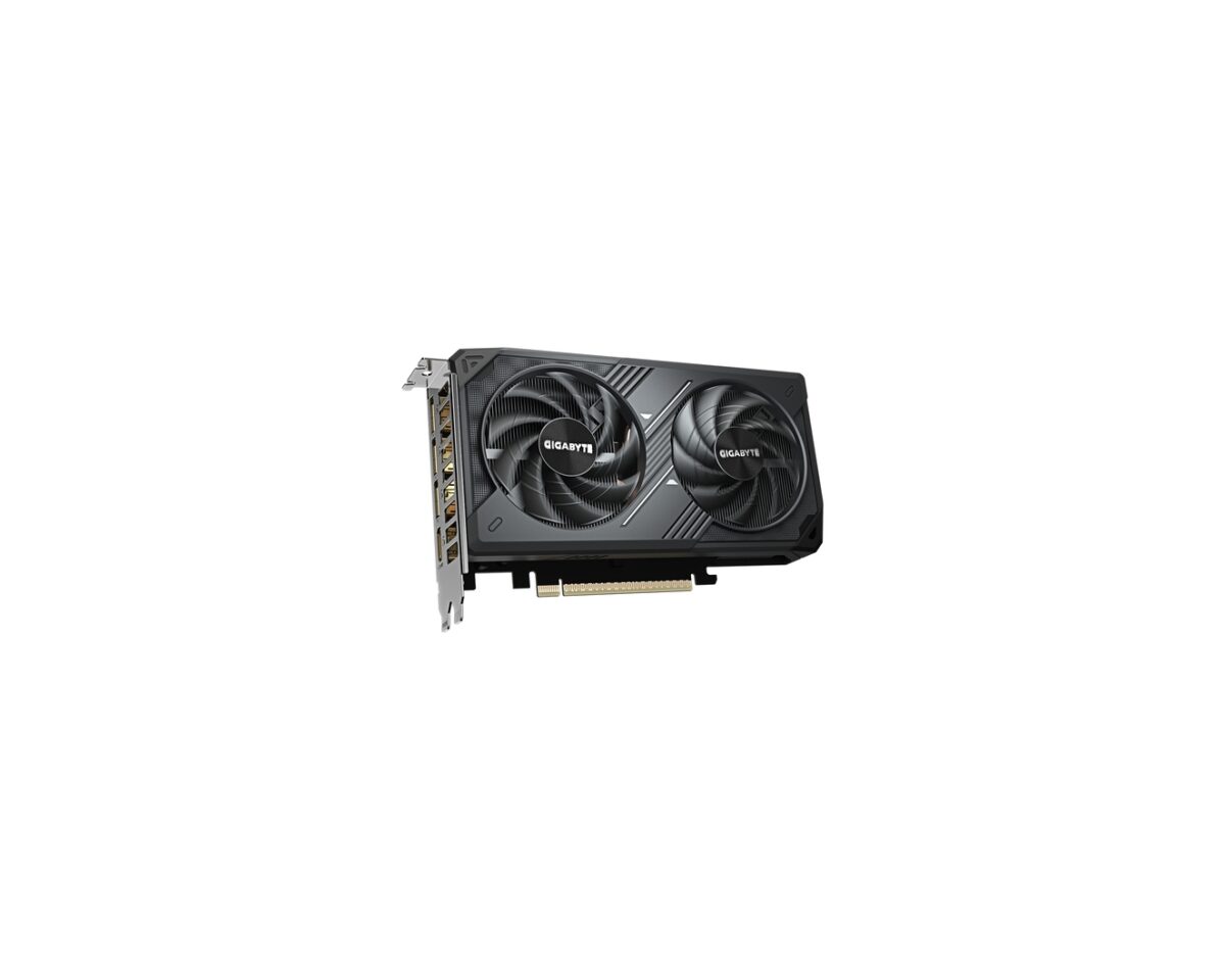 Alternative view of GIGABYTE GeForce RTX 5060 WINDFORCE MAX OC 8G Tarjeta Gráfica – 8 GB GDDR7, 128 bits, PCI-E 5.0, 2512 MHz Frecuencia del núcleo, 3 x DisplayPort,