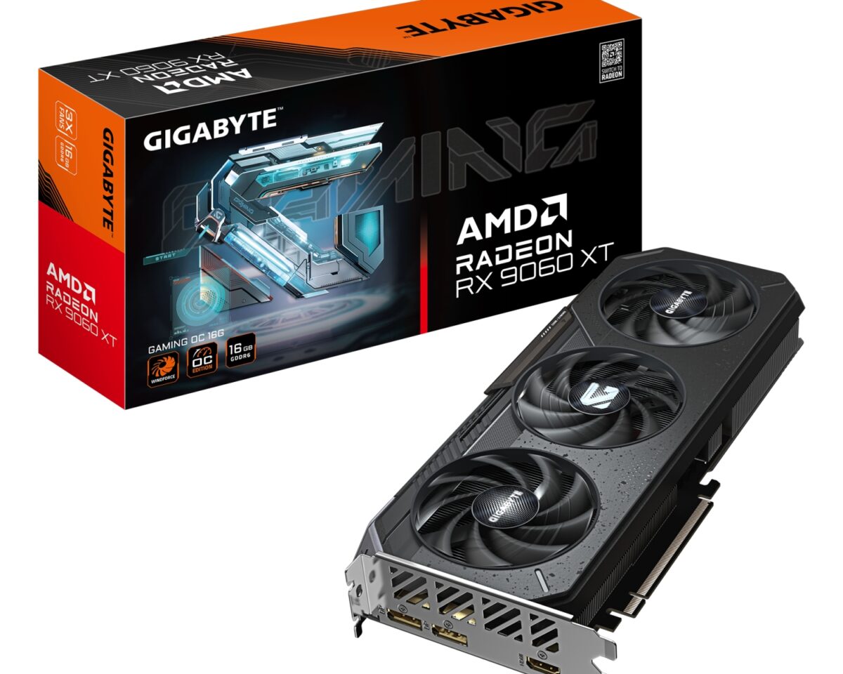 GIGABYTE Radeon RX 9060 XT GAMING OC 16G Tarjeta Gráfica - 16GB GDDR6, 128bit, PCI-E 5.0, 3320 MHz Frecuencia del núcleo, 2 x DisplayPort, 1 x HDMI,