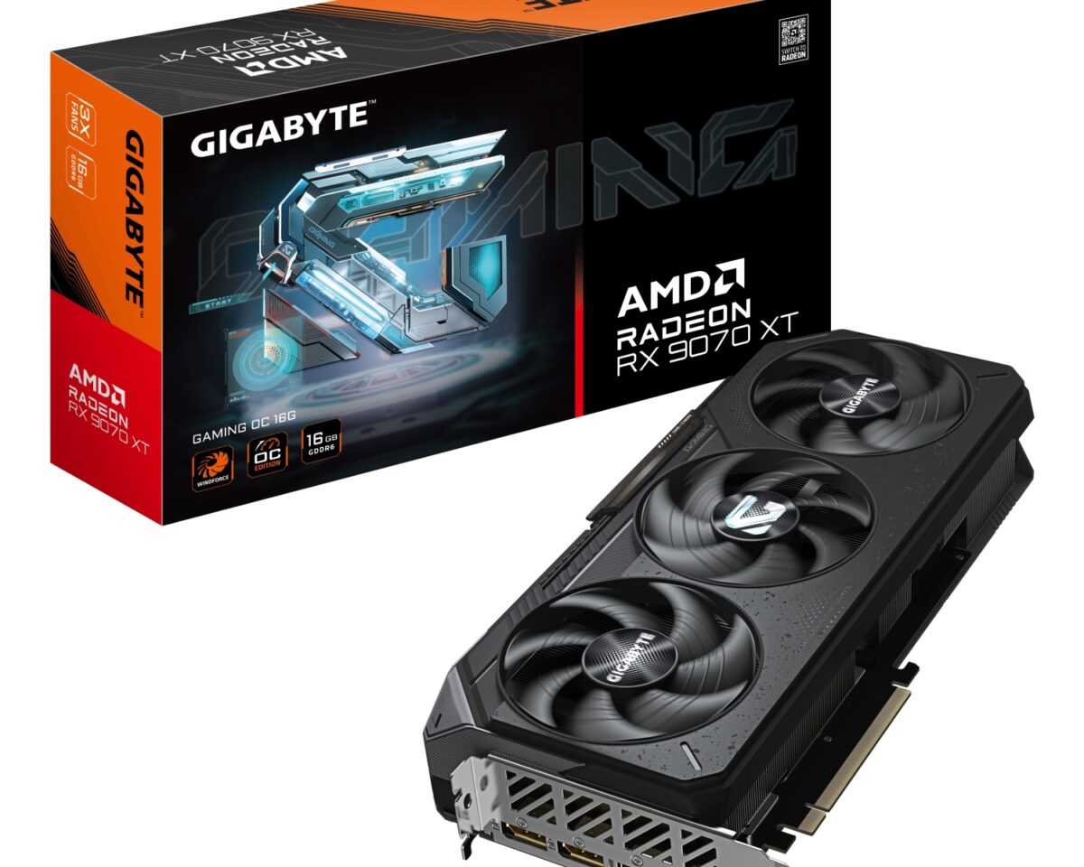 GIGABYTE Radeon RX 9070 XT GAMING OC 16G Tarjeta Gráfica - 16GB GDDR6, 256 bits, PCI-E 5.0, 3060 MHz Frecuencia Base, 2 x DisplayPort, 2 x HDMI, GV-R