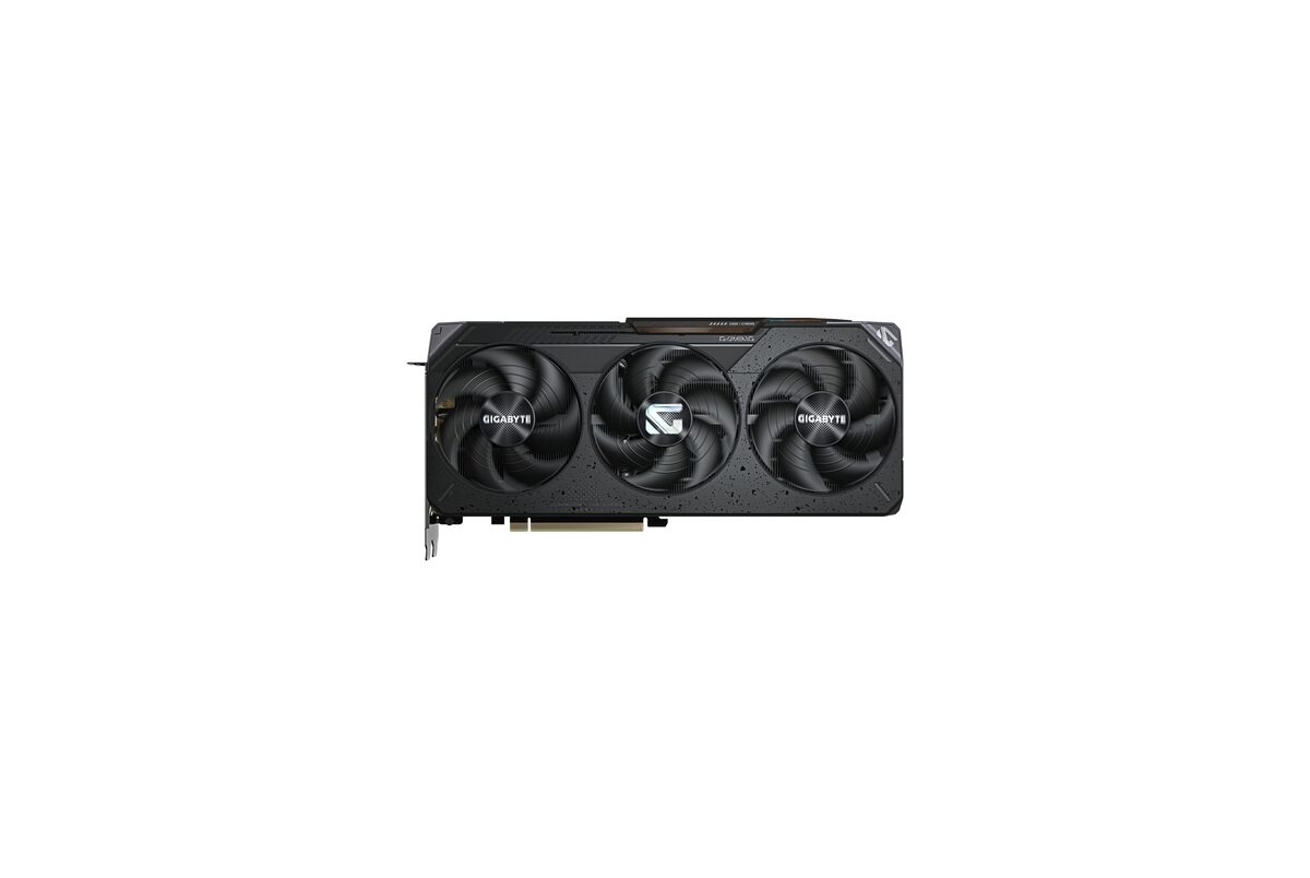 Alternative view of GIGABYTE Radeon RX 9070 XT GAMING OC 16G Tarjeta Gráfica - 16GB GDDR6, 256 bits, PCI-E 5.0, 3060 MHz Frecuencia Base, 2 x DisplayPort, 2 x HDMI, GV-R