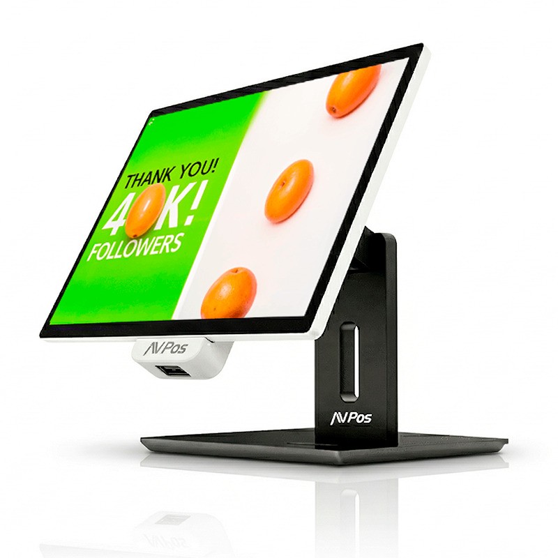 KIOSKO AUTOSERVICIO AVPOS DISPLAY SMARTLINE 22 I3 10TH/8GB/256GB/WIFI/2D - Imagen 9