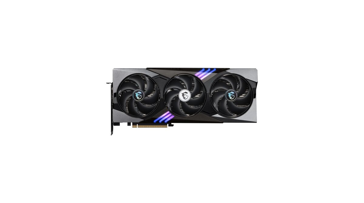 Alternative view of MSI GAMING GEFORCE RTX 5080 16G TRIO OC tarjeta gráfica NVIDIA 16 GB GDDR7
