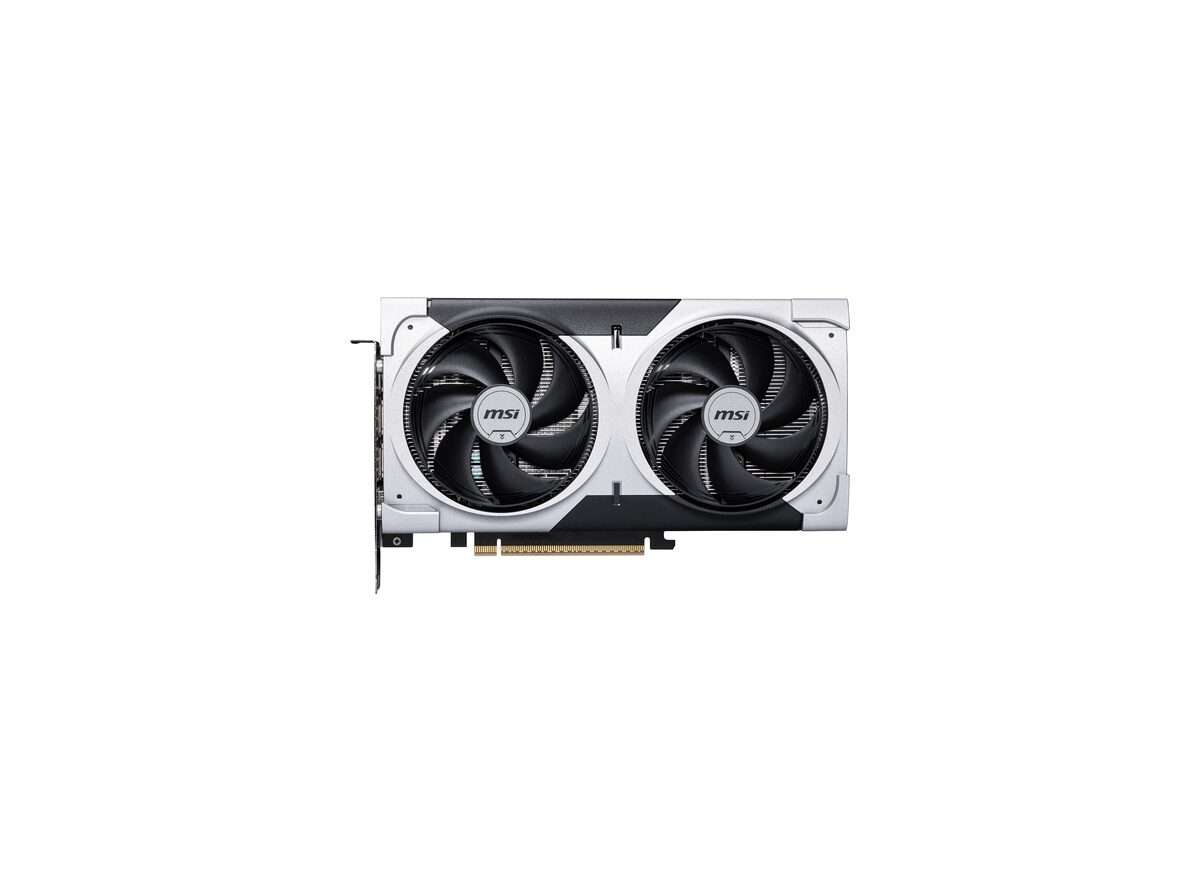 Alternative view of MSI GeForce RTX 5060 TI 8G VENTUS 2X OC PLUS NVIDIA 8 GB GDDR7