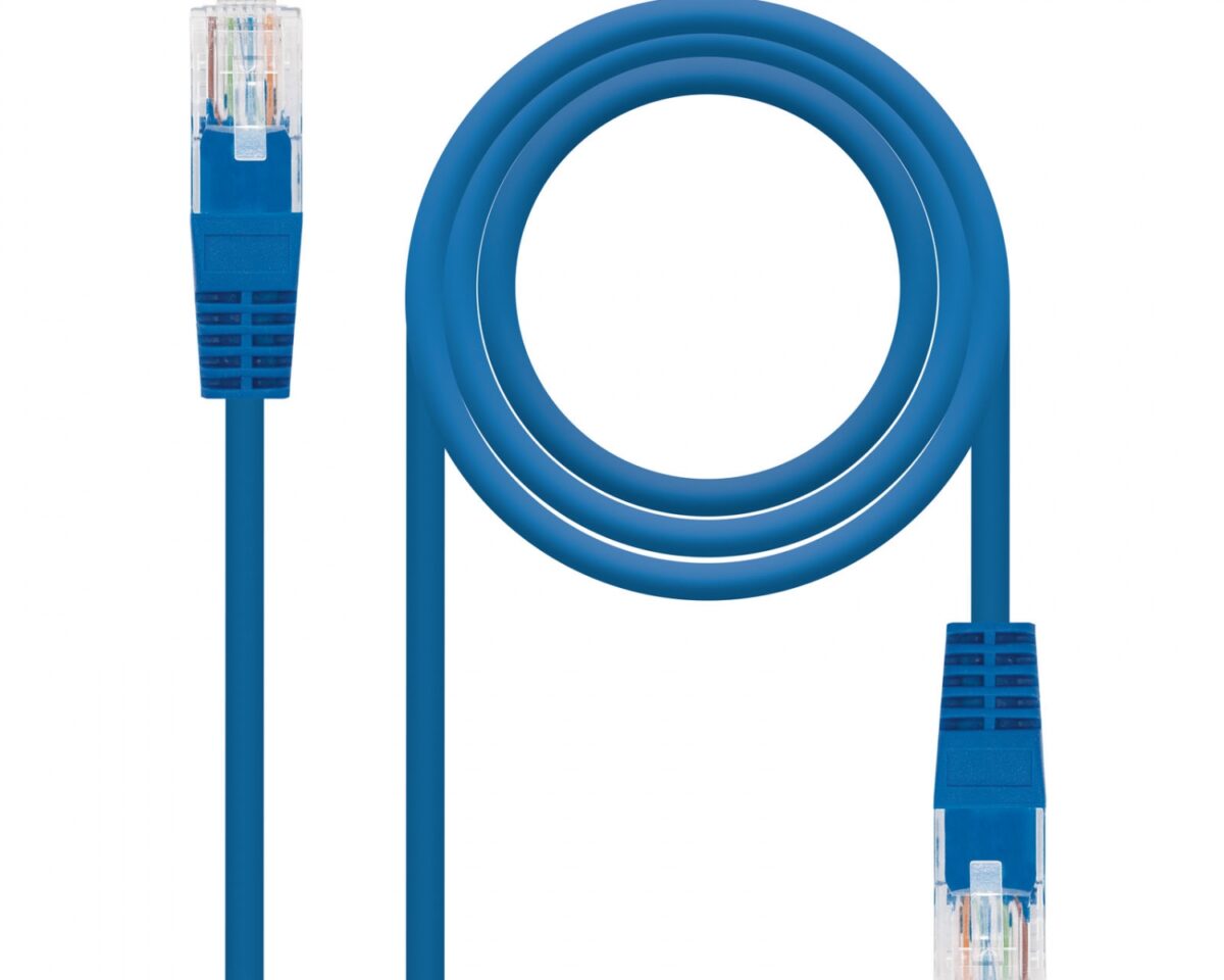 Alternative view of Latiguillo Nanocable Cat6 0.3m Azul (10.20.0400-L30-BL)