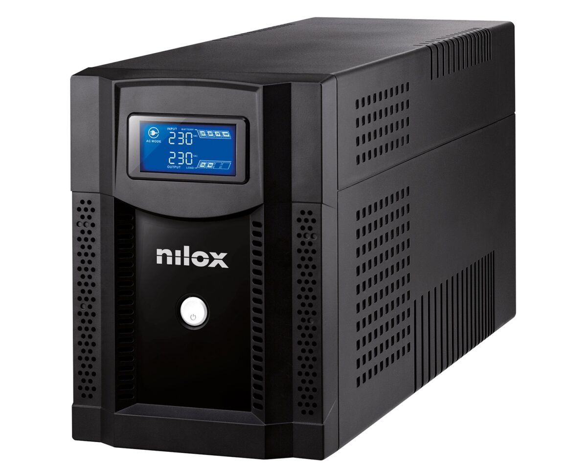 Alternative view of S.A.I. NILOX 3000VA 2100W Negra (NXGCLISW3K2X9V2)