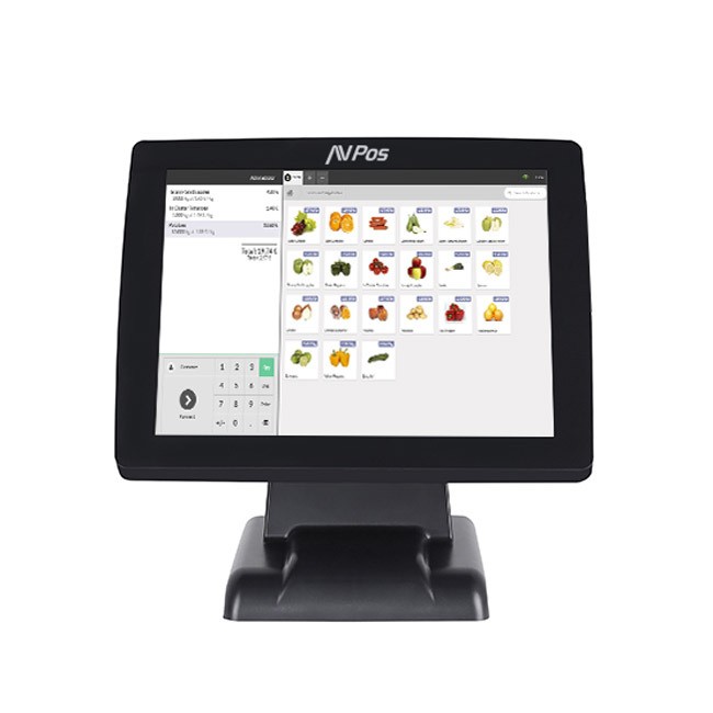 Alternative view of PACK TPV AVPOS K3000 15 I5/8GB/128GB/WIFI/BLUETOOTH/LAN 1000/W11P + TC15 USB