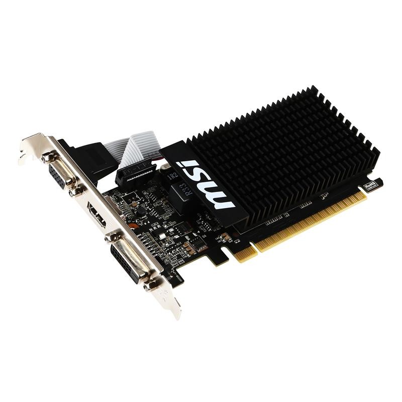 Alternative view of TARJETA DE VIDEO MSI GT710 2GB VGA HDMI DVI LOW PROFILE