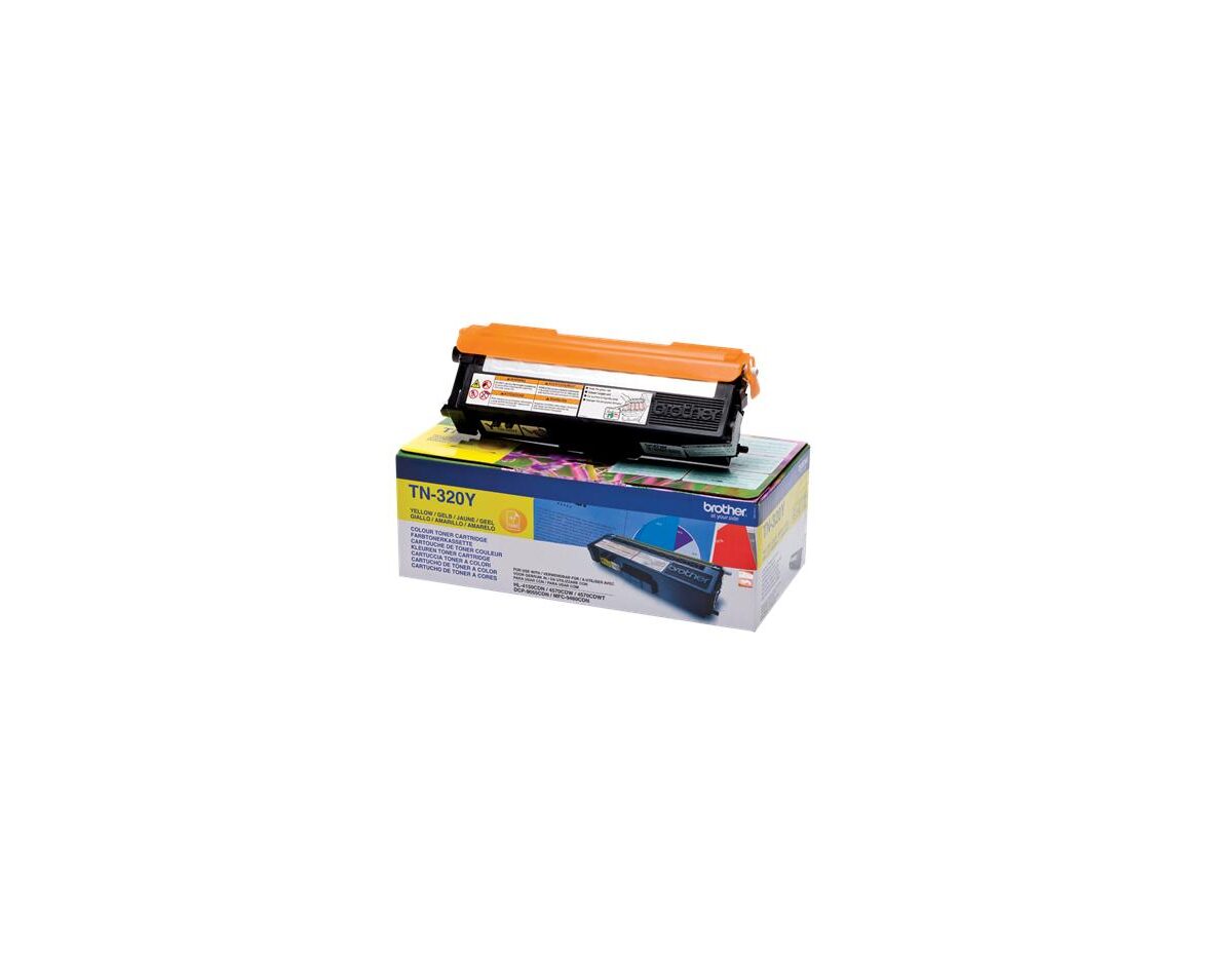 Alternative view of Toner BROTHER Laser Amarillo 1500 páginas (TN-320Y)