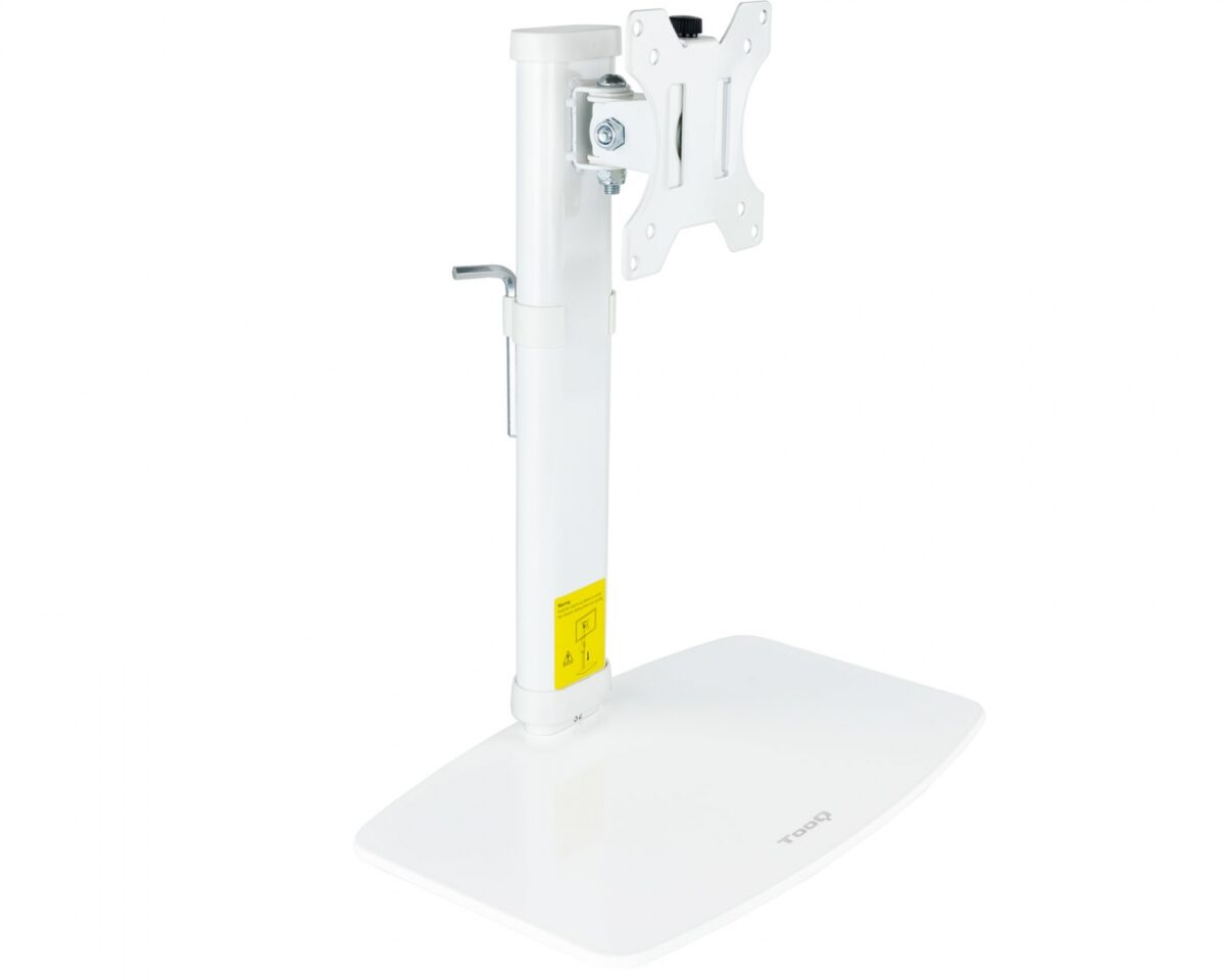 Alternative view of Soporte Mesa TooQ 17"-27" Gira/Inclina 6kg (DB1127TN-W)