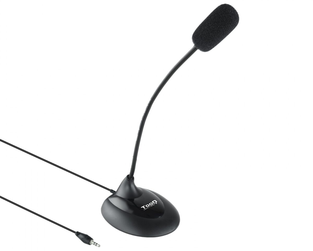 Alternative view of Micrófono TOOQ Multimedia Flexible Negro (TQMM-213)