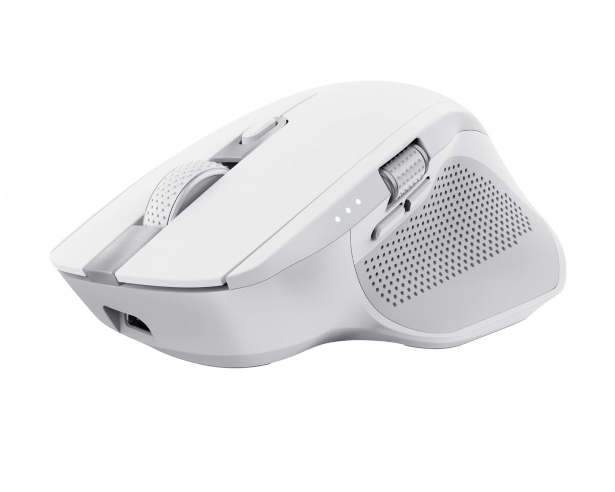 Alternative view of Ratón Trust Ozaa+ Óptico RF/Bluetooth Blanco (24935)