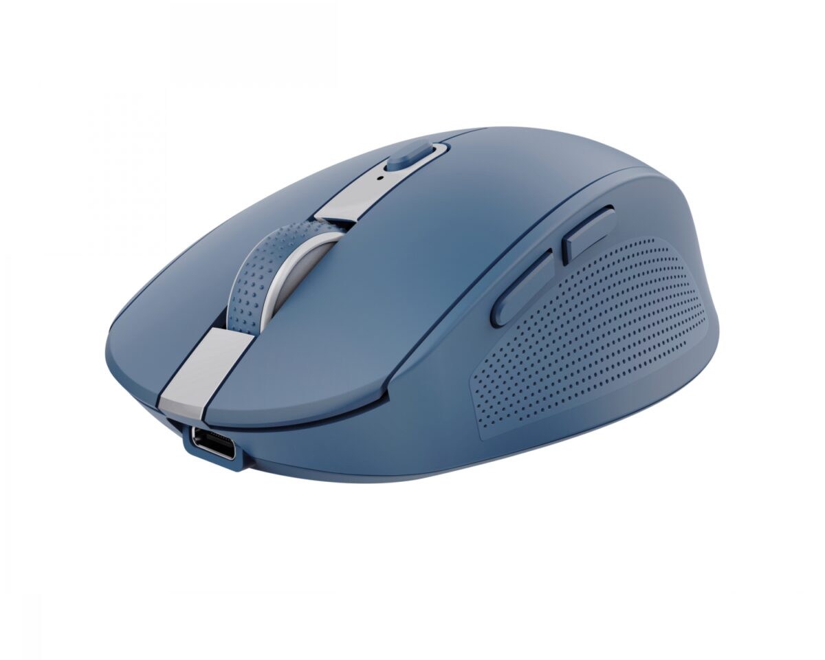Alternative view of Ratón Trust Ozaa Óptico RF/Bluetooth Azul (24934)
