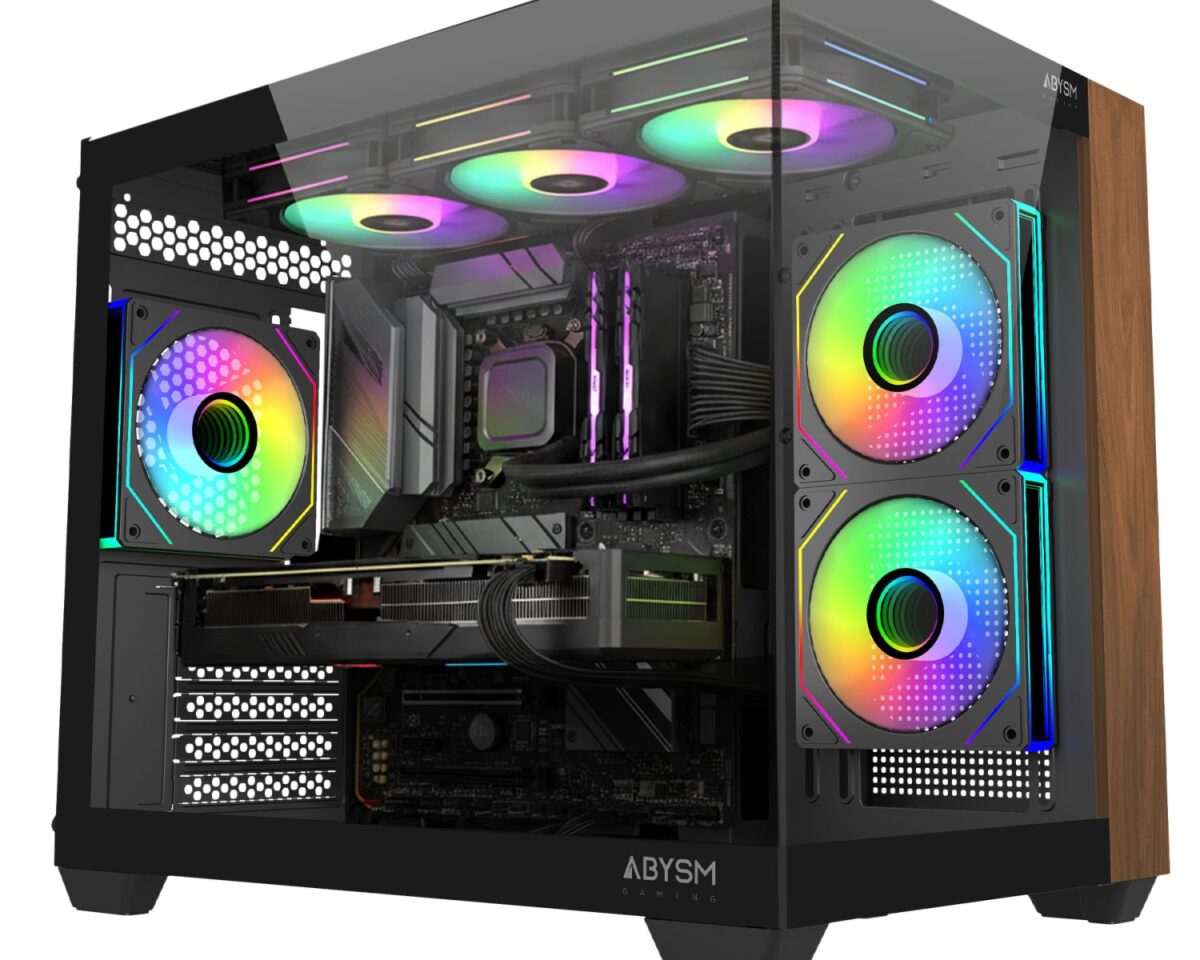 Alternative view of Caja Abysm Danube Sava Nature 285C mATX (AB128535)