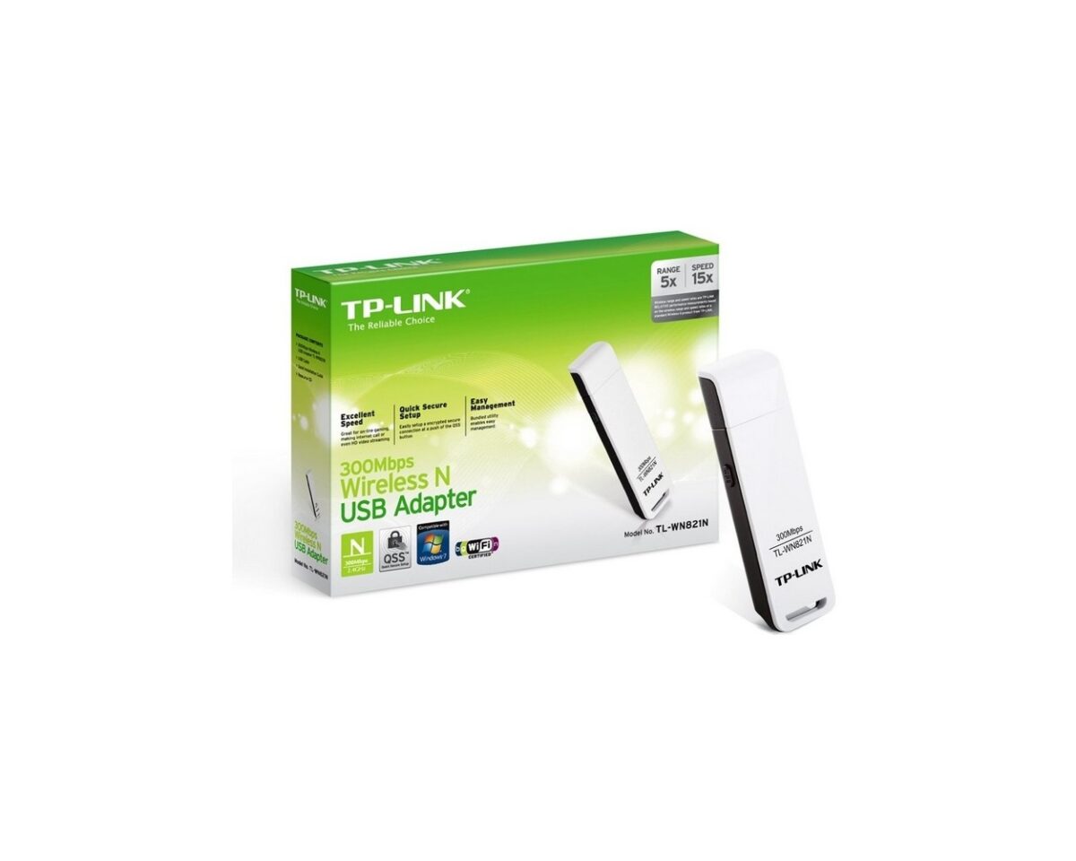 Alternative view of Adaptador TP-Link 300Mbps 2.4GHz USB 2.0 (TL-WN821N)