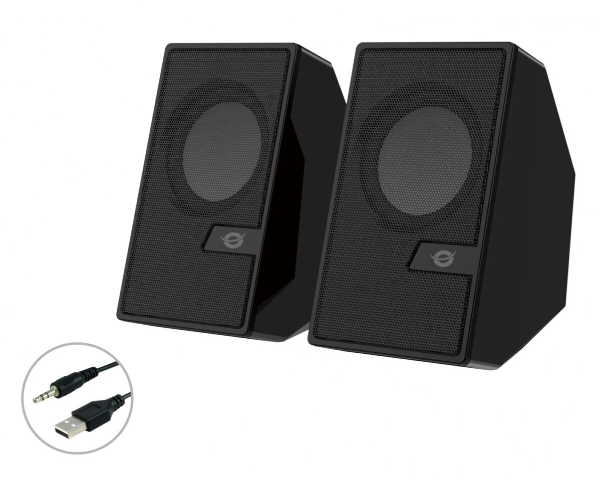Alternative view of Altavoces CONCEPTRONIC 2.0 6W BT USB 3.5mm (BJORN02B)