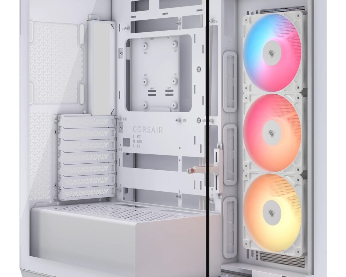 Alternative view of Caja Corsair 3500X ARGB ATX Blanca (CC-9011323-WW)