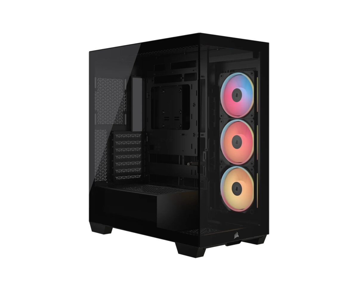 Alternative view of Caja Corsair 3500X ARGB iCue ATX Negra (CC-9011324-WW)