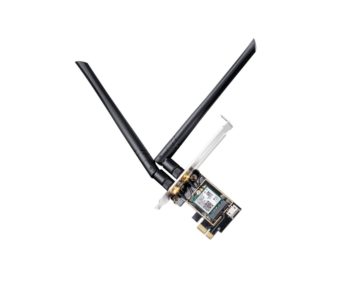 Alternative view of Adaptador CUDY AX5400 PCIe WiFi 6E BT Negro (WE3000)