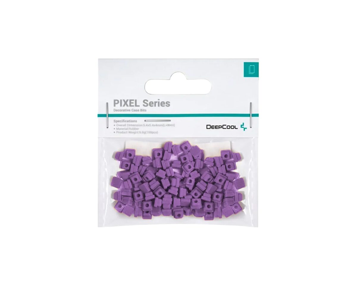 Alternative view of Acc. Caja DeepCool Pixel Púrpura (R-PIXEL-TV100-G-1)