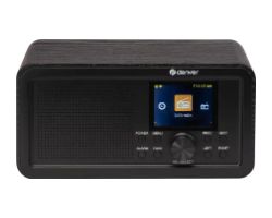 Radio Inteligente DENVER BT Internet Negra (DIR-200)
