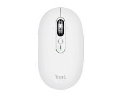 Ratón Trust Seron RF Wireless/Bluetooth Blanco (26019)