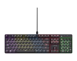 Teclado Gaming Trust GXT 871 Zora RGB USB Negro (25682)