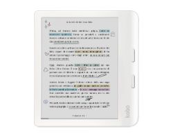 eBook KOBO Libra 7" Color 32Gb Blanco (N428-KU-WH-K-CK)