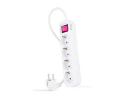 Regleta Nanocable 4xSchuko Interruptor (10.37.0004)