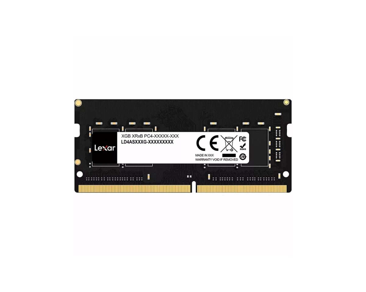 Alternative view of Módulo Lexar DDR4 16Gb 3200 SODIMM (LD4AS016G-B3200GSS)