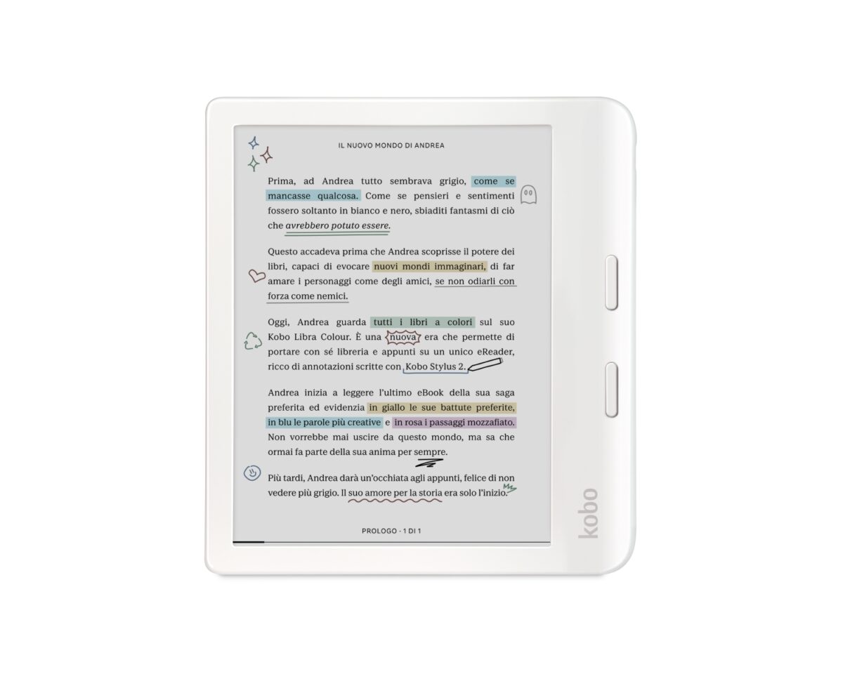Alternative view of eBook KOBO Libra 7" Color 32Gb Blanco (N428-KU-WH-K-CK)