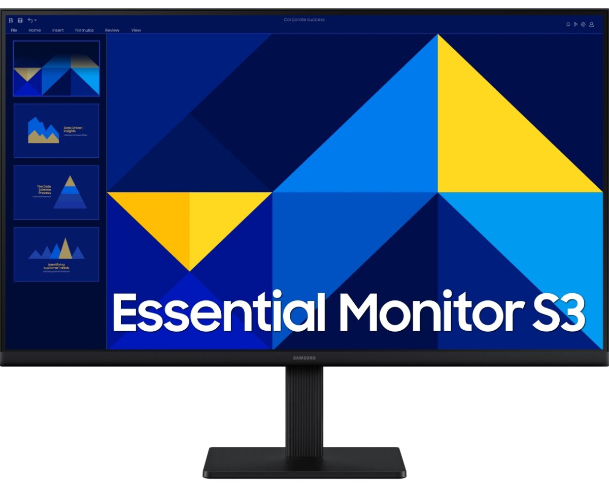 Alternative view of Monitor Samsung 24" 100Hz IPS FHD Negro(LS24D302GAUXEN)