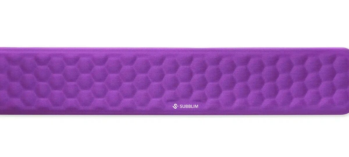 Alternative view of Reposamuñecas SUBBLIM AirPadding Púrpura (SUBMP-04E032)