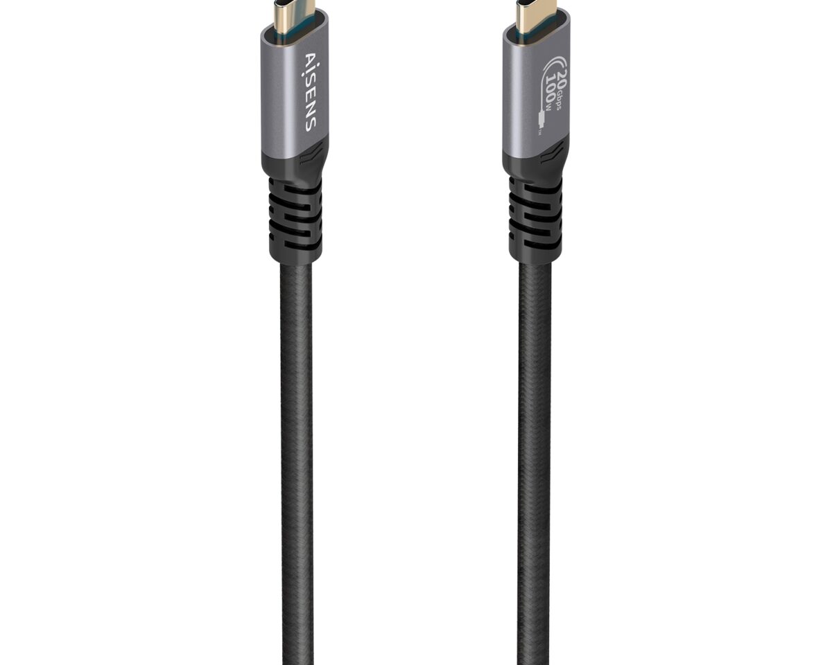 Alternative view of Cable AISENS USB-C a USB-C PD 100W 3m Negro (A107-0988)