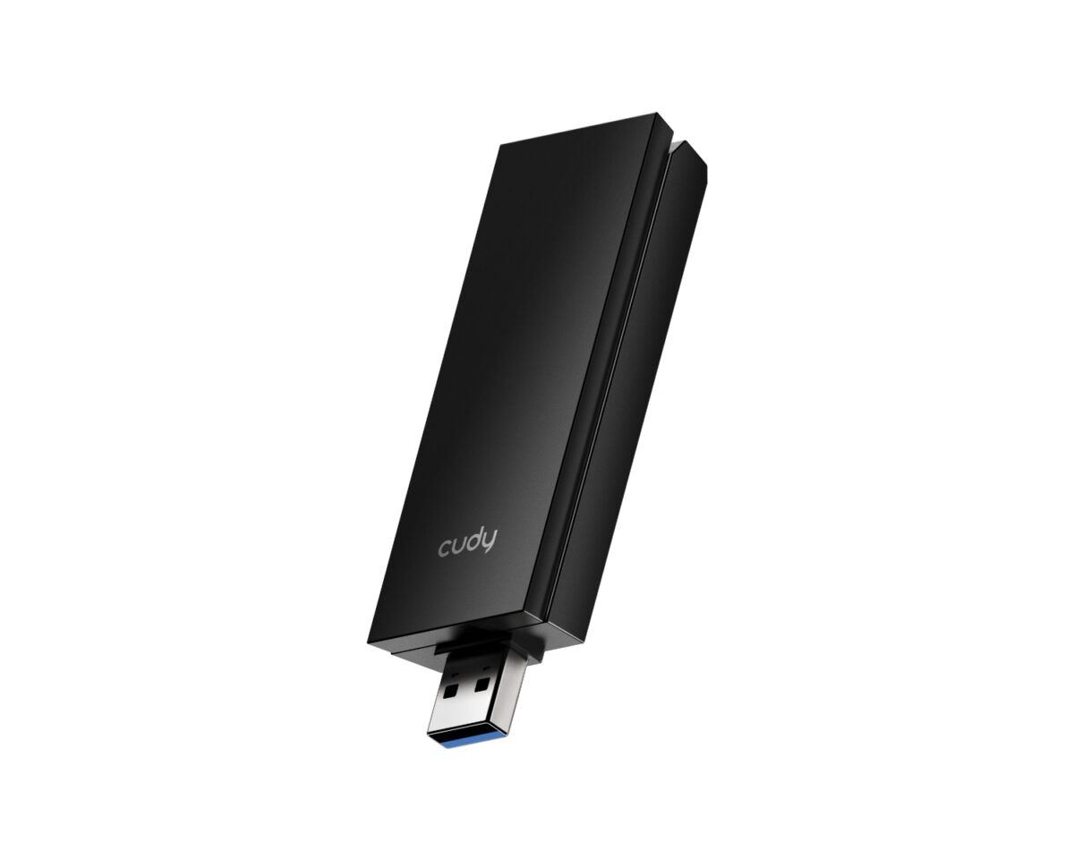 Alternative view of Adaptador CUDY AX5400 USB 3.0 WiFi 6E Tri-Band (WU5400)