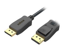 Cable NILOX DP/DP 1.4 Audio-Video 3m Negro (NXDP-1.4-3R