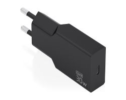 Cargador Pared AISENS GaN 30W 1xUSB-C Negro (A110-1004)