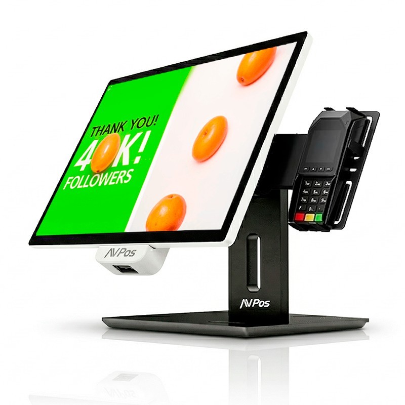 KIOSKO AUTOSERVICIO AVPOS DISPLAY SMARTLINE 22 I3 10TH/8GB/256GB/WIFI/2D/W11PRO - Imagen 14