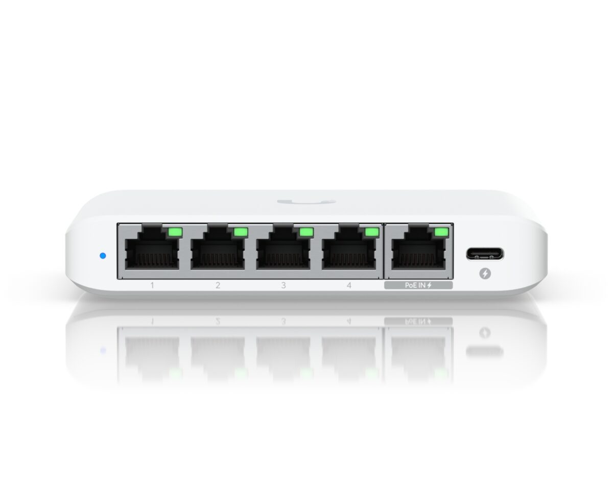Alternative view of Switch Ubiquiti UniFi Flex Mini 2.5G (USW-FLEX-2.5G-5)