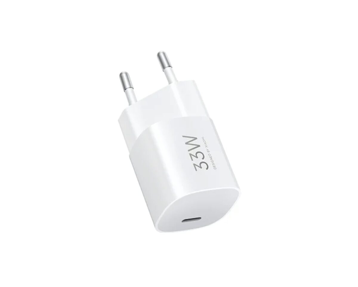 Alternative view of Cargador Pared XIAOMI GaN 33W 1USB-C Blanco (BHR087LEU)
