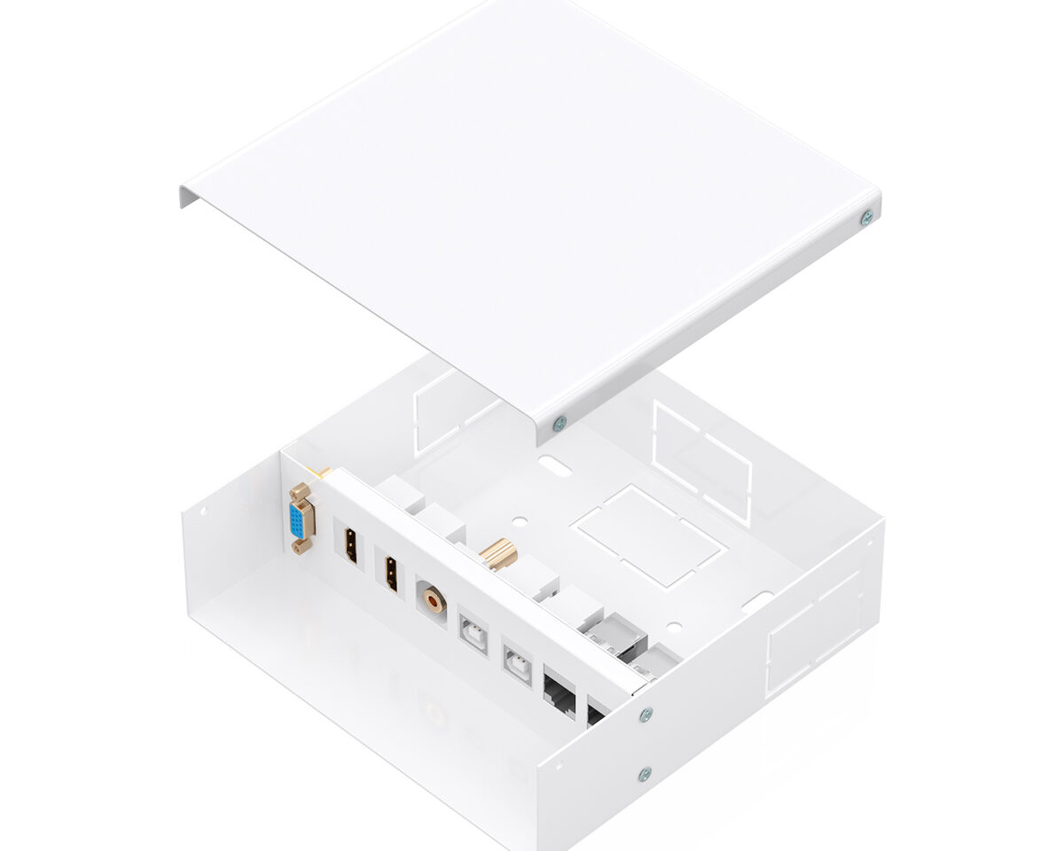 Alternative view of Caja de Conexiones AISENS VGA 2xHDMI 2xRJ45 (A127-1031)