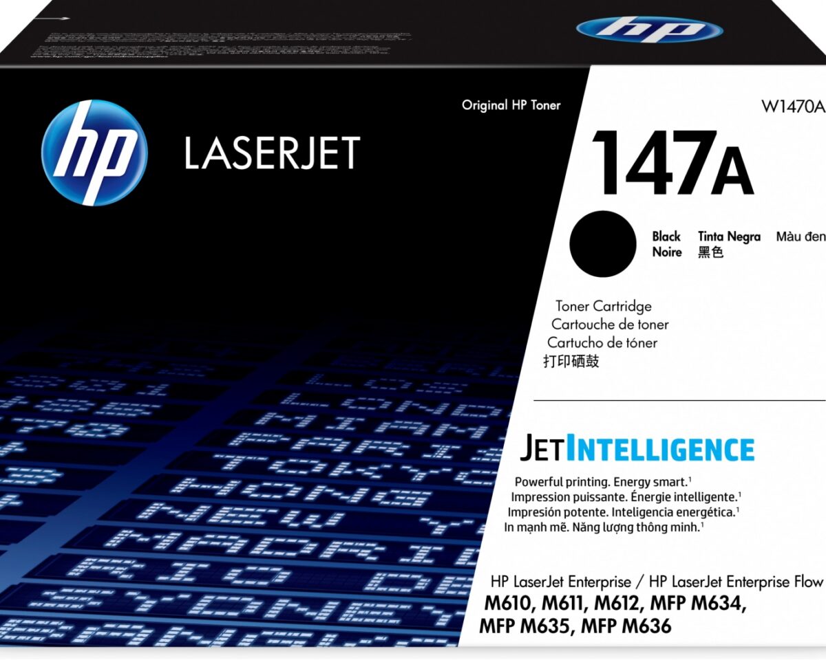 Alternative view of Toner HP LaserJet 147A Negro 10500 páginas (W1470A)