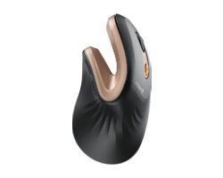 Ratón Vertical ProtoArc EM11 NL Negro/Dorado (CP016806)