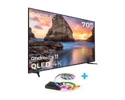 TV CECOTEC V1+ 70" (02617) +REGALO Sync Box WiZ (9633)B