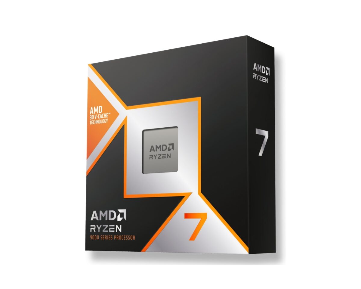 Alternative view of CPU AMD Ryzen 7 9850X3D AM5 4.7GHz/5.6GHz 96Mb Caja