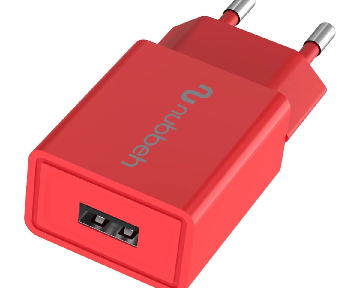 Alternative view of Cargador Pared NUBBEH 1USB-A 10W Rojo (NBWALLCHUSBR10)