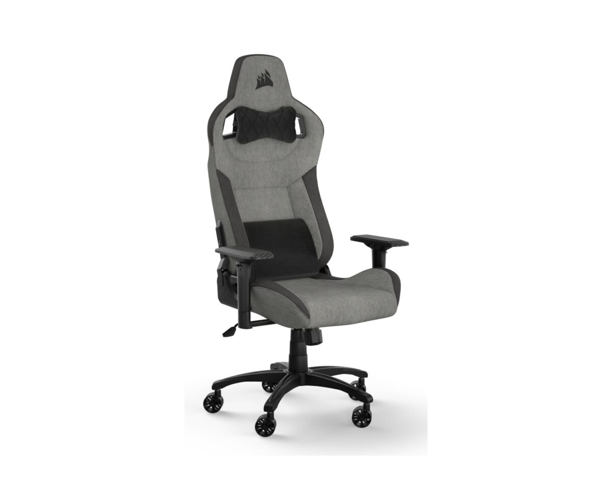 Alternative view of Silla Gaming Corsair T3 Rush Gris/Carbón(CF-9010056-WW)